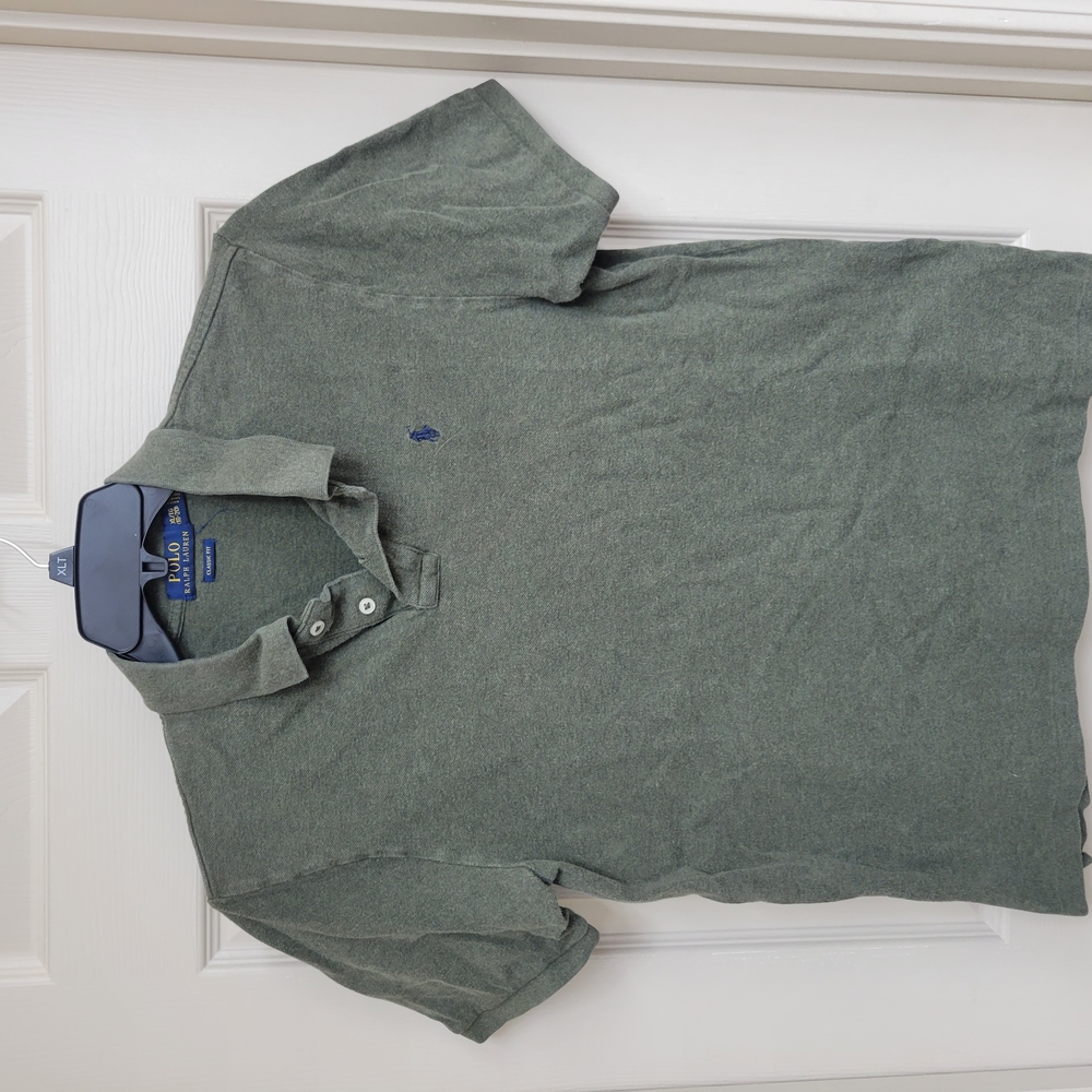 Polo by Ralph Lauren Green Polo Shirt with Relaxed Fit
